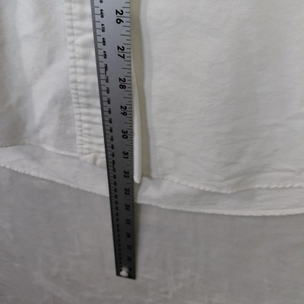 Ralph Lauren Custom Fit White Button Down Shirt Mens XXL Long Sleeve Pony Logo